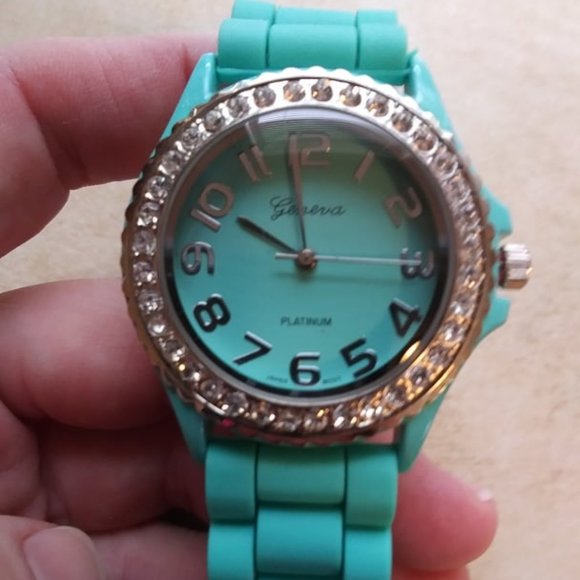 Geneva Accessories - Geneva turquoise watch